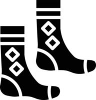 calcetines vector icono estilo