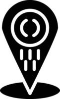 Location Pin Vector Icon Style