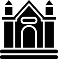 Bouncy Castle Vector Icon Style
