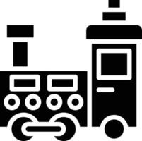 Train Toy Vector Icon Style