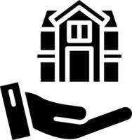 Home Insurance Vector Icon Style