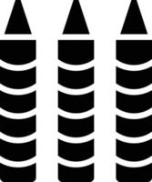 Crayons Vector Icon Style