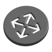 move 3d icon png
