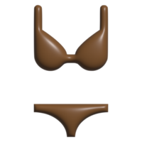 bikini 3d icono png