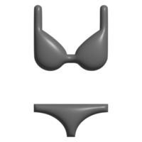 bikini 3d icoon png