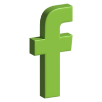 facebook 3d-ikon png