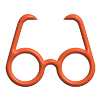 eyeglasses 3d icon png