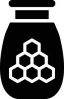 Honey Jar Vector Icon Style