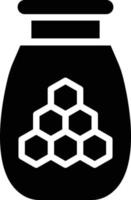 Honey Jar Vector Icon Style