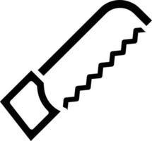 Hacksaw Vector Icon Style