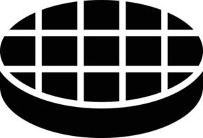 Waffle Vector Icon Style