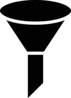 Funnel Vector Icon Style