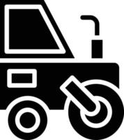 Road Roller Vector Icon Style