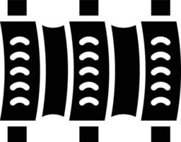 Ribs Vector Icon Style