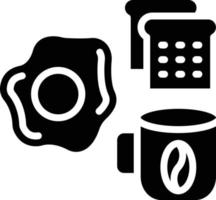 Breakfast Vector Icon Style