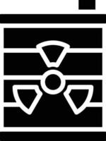 Nuclear Waste Vector Icon Style