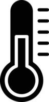 termómetro vector icono estilo