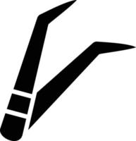 Tweezers Vector Icon Style