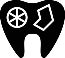 Tooth Infection Vector Icon Style