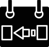 Yesterday Vector Icon Style