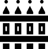 Fence Vector Icon Style