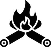 Bonfire Vector Icon Style