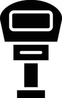 Parking Meter Vector Icon Style