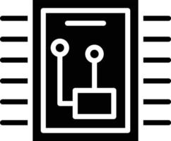 Microchip Vector Icon Style