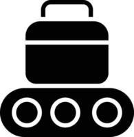 Luggage Conveyor Vector Icon Style