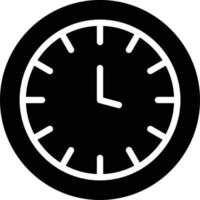 Wall Clock Vector Icon Style