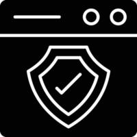 Vector Design Web Protection Icon Style