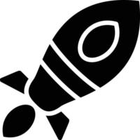 Rocket Vector Icon Style