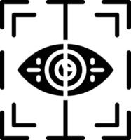 Eye Scanner Vector Icon Style