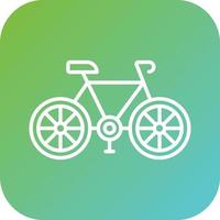 Bicycle Vector Icon Style