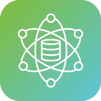 datos Ciencias vector icono estilo