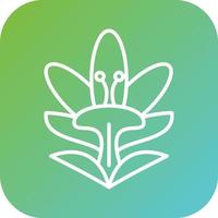Crocus Vector Icon Style