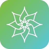 Amaryllis Vector Icon Style