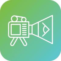 Camera Angle Vector Icon Style