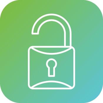 descifrado vector icono estilo