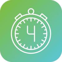 Countdown Vector Icon Style