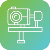 Camera Gimbal Vector Icon Style