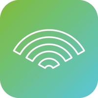 Wifi Connection Vector Icon Style