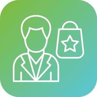 Customer Vector Icon Style