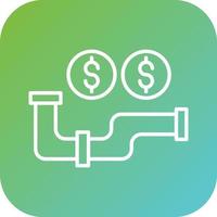 Pipeline Vector Icon Style