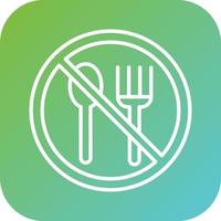 Hunger Strike Vector Icon Style