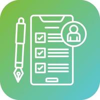 Privacy Impact Assessmen Vector Icon Style