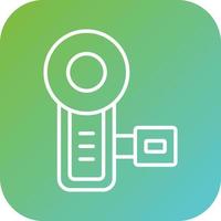 handycam vector icono estilo