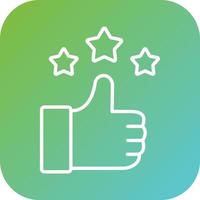 Satisfaction Guarantee Vector Icon Style