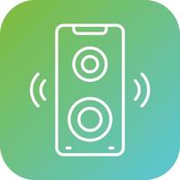 Speakers Vector Icon Style