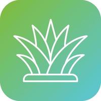 Aloe Vera Vector Icon Style